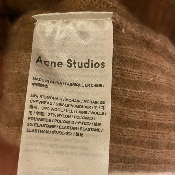 Beautiful Acne Studios mohair/wool/nylon cardigan with pockets - Picture 10 of 13